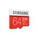 Карта памяти Samsung EVO Plus MicroSD UHS-I(1) 64Gb 100/60 Mb/s