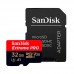 Карта памяти SanDisk Extreme Pro microSDHC 32GB Class 10 UHS Class 3 V30 A1 100MB/s + адаптер