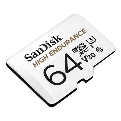 Карта памяти SanDisk High Endurance 64Gb MicroSDXC V30 UHS-I (3) 100|40 Mb/s