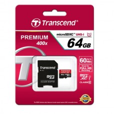 Transcend Premium 64Gb UHS-I (400x)