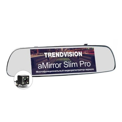 Видеорегистратор TrendVision aMirror Slim Pro